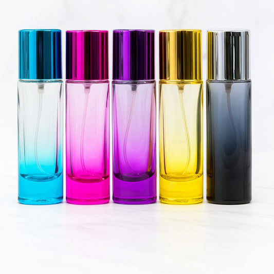 30ML ROUND COLOUR SCREW BOTTLE (144PCS CTN QTY)