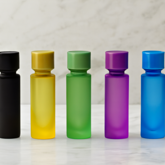 30ML ROUND FROSTED SCREW BOTTLE (144PCS CTN QTY)