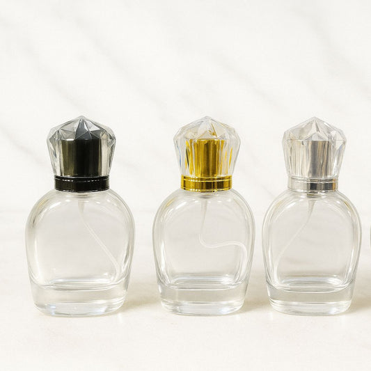 30ML CRIMP OVAL BOTTLE